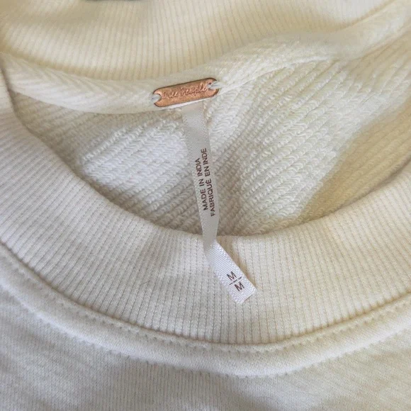 Free People Prairie Sweatshirt Medium - Picture 4 of 9